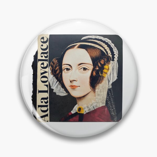 Item preview, Ada Lovelace – First Programmer | Collage Portrait Art Print | Women in STEM Science Poster designed and sold by OzzFrequency.