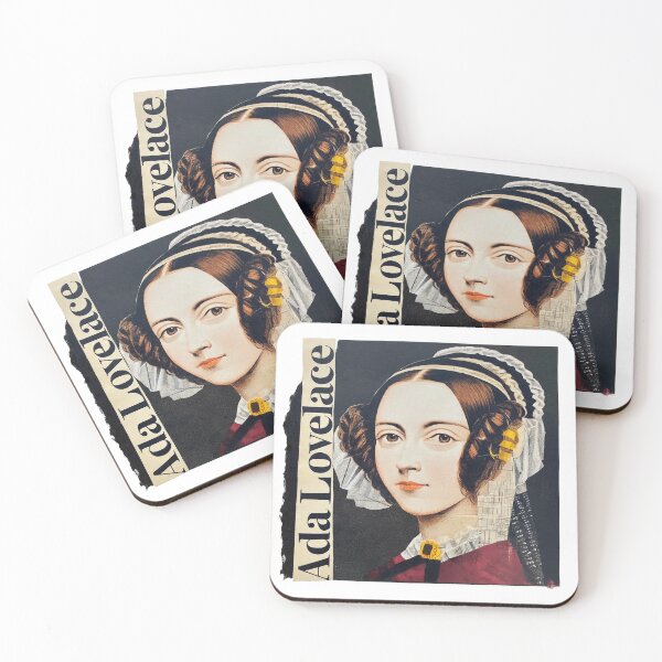 Item preview, Ada Lovelace – First Programmer | Collage Portrait Art Print | Women in STEM Science Poster designed and sold by OzzFrequency.