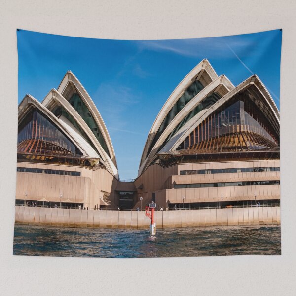 Item preview, Sydney Opera House Sails - Iconic Australian Landmark | Modern Architectural Fine Art designed and sold by Ross.A.Campbell.