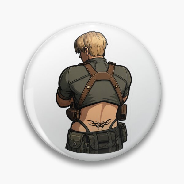 Item preview, Tramp Stamp Leon Sticker designed and sold by RainlitRooms.