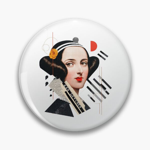 Item preview, Ada Lovelace – First Programmer | Collage Portrait Art Print | Women in STEM Science Poster designed and sold by OzzFrequency.