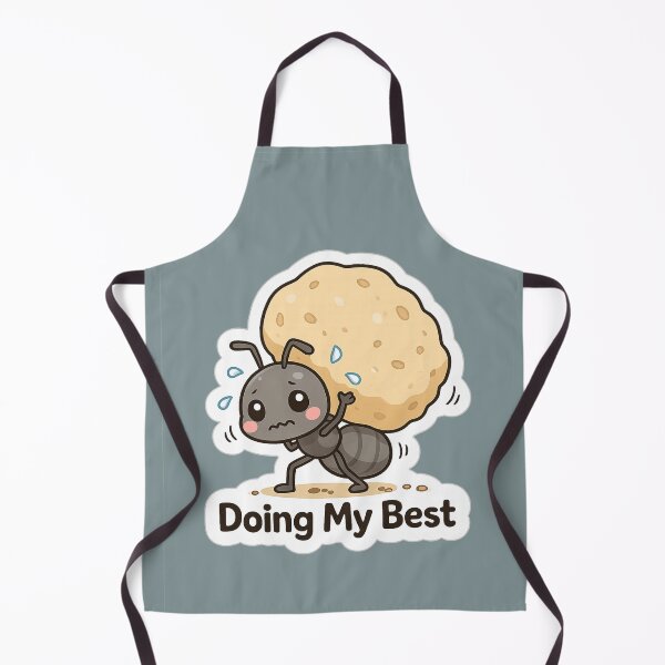 Item preview, Doing My Best Ant Meme | Cute Hardworking Relatable Sticker Design designed and sold by BabyStark.
