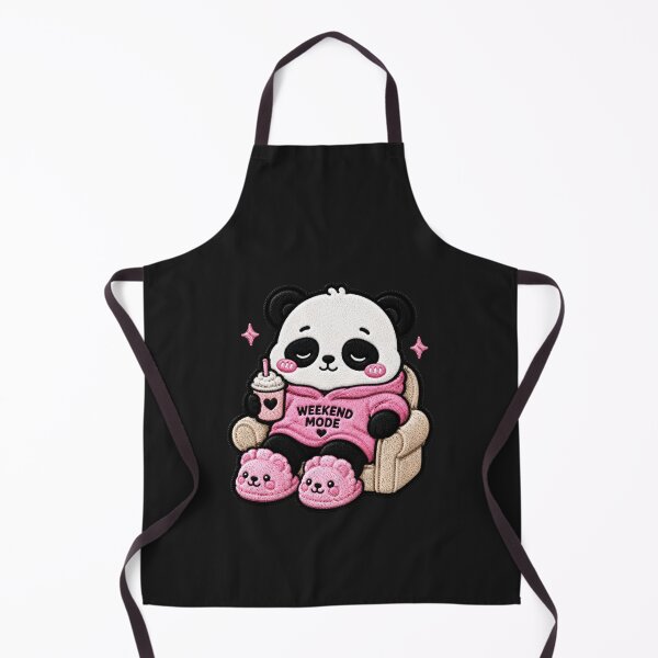 Item preview, Weekend Panda Embroidery Patch Cute Kawaii designed and sold by ColorSplash123.