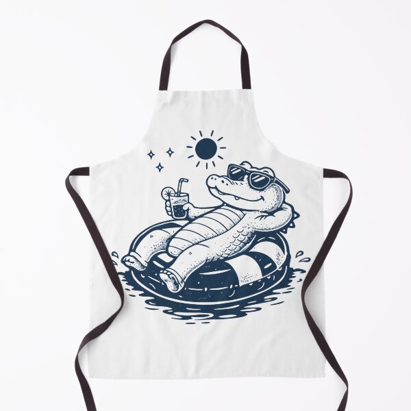 Item preview, Chill Crocodile Pool Float designed and sold by SamLasterXoXo.