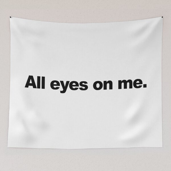 Item preview, All Eyes On Me - Typography Design designed and sold by Zerhof.