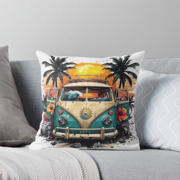 Item preview, Unbranded Retro Surf Van: Tropical Sunset Explosion designed and sold by OnikaD art.