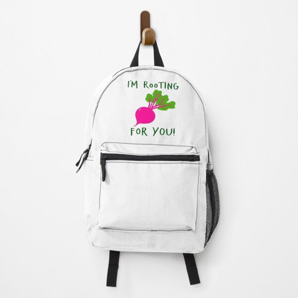 Item preview, I’m Rooting For You Cute Beet Pun | Positive Encouragement Veggie Illustration for Uplifting Vibes designed and sold by Bright Nest Studio.