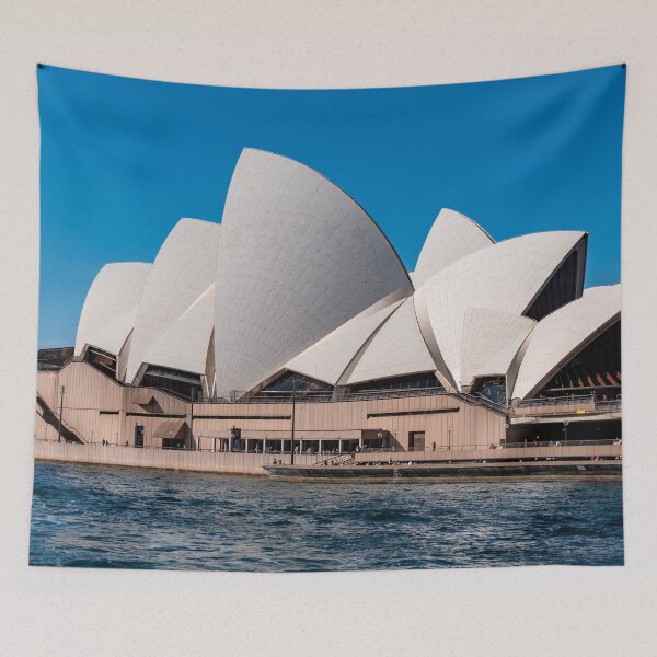Item preview, Sydney Opera House Sails - Iconic Australian Landmark | Modern Architectural Fine Art designed and sold by Ross.A.Campbell.