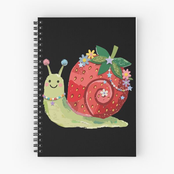 Item preview, Whimsical Berry-Shelled Gastropod designed and sold by Emegan Print Art.