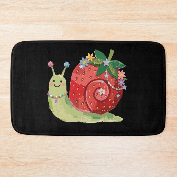 Item preview, Whimsical Berry-Shelled Gastropod designed and sold by Emegan Print Art.