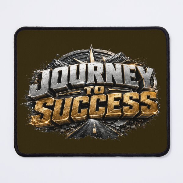 Item preview, Journey to Success Process Over Destination Motivational Typography designed and sold by Bamimu Merch.