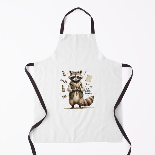 Item preview, I Keep Things That Feel Like Meaning Vintage Raccoon Dark Academia designed and sold by AQUILAKREO.