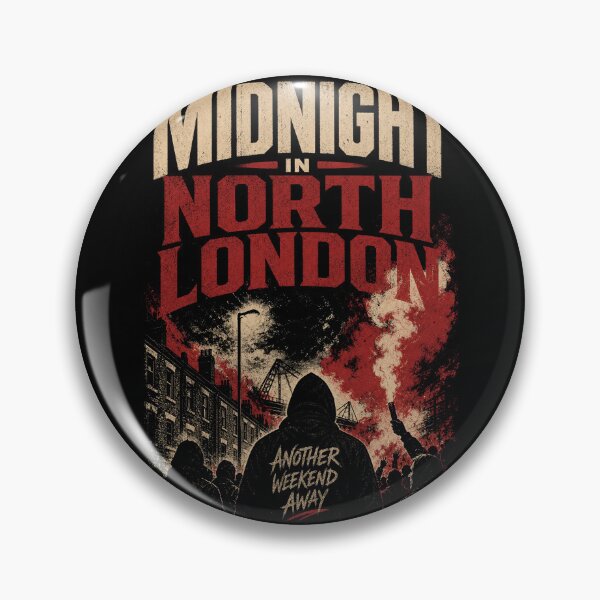 Item preview, Midnight in North London Football Supporter designed and sold by artditisme.