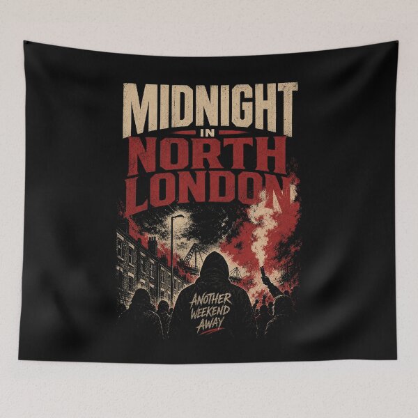 Item preview, Midnight in North London Football Supporter designed and sold by artditisme.