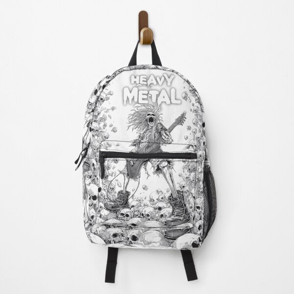 Item preview, Zombie Metal II - White edition - T shirt Music Collection designed and sold by SubliHardDraws.