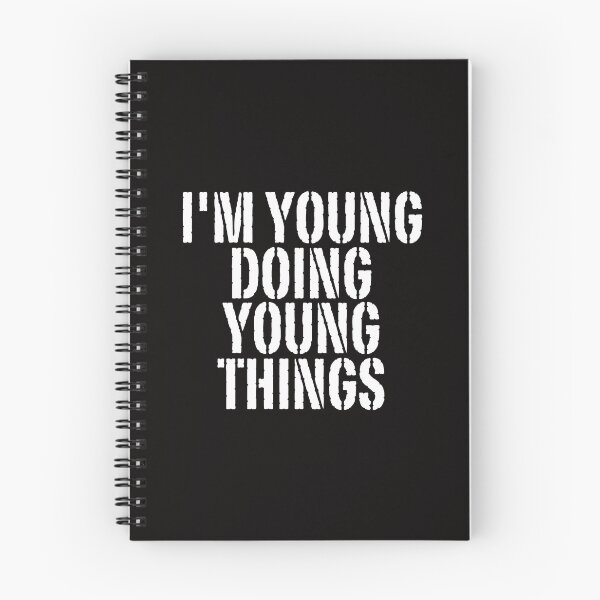 Item preview, I'M YOUNG DOING YOUNG THINGS Shirt Funny Christmas Gift Idea designed and sold by WeirdlyRare.