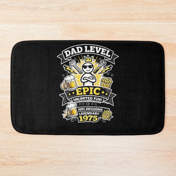 Item preview, Dad Level Epic – Funny Father’s Day T-Shirt Design designed and sold by KielArt.