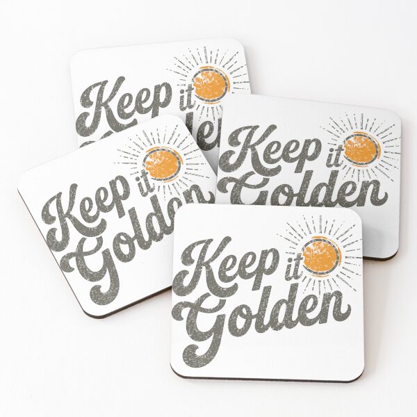 Item preview, Keep It Golden Sunburst Tee designed and sold by EchosAndInk.