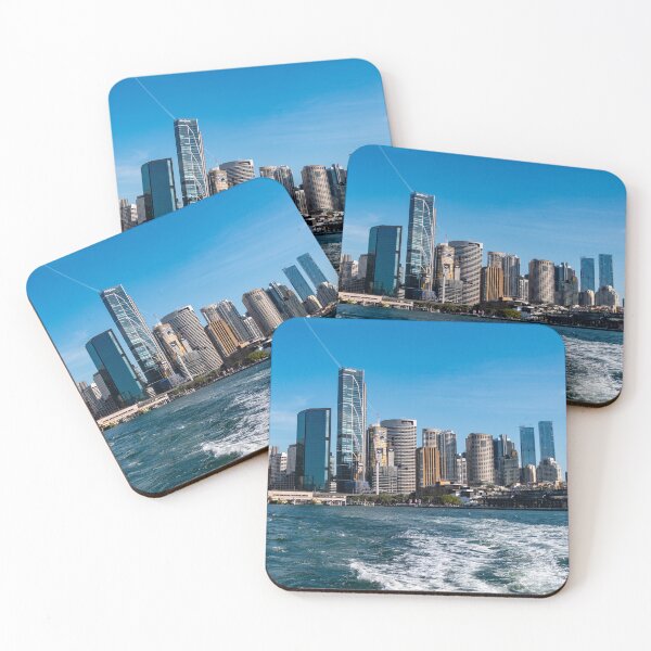Item preview, Leaving Circular Quay - Sydney Harbour | Iconic Ferry Perspective Art designed and sold by Ross.A.Campbell.