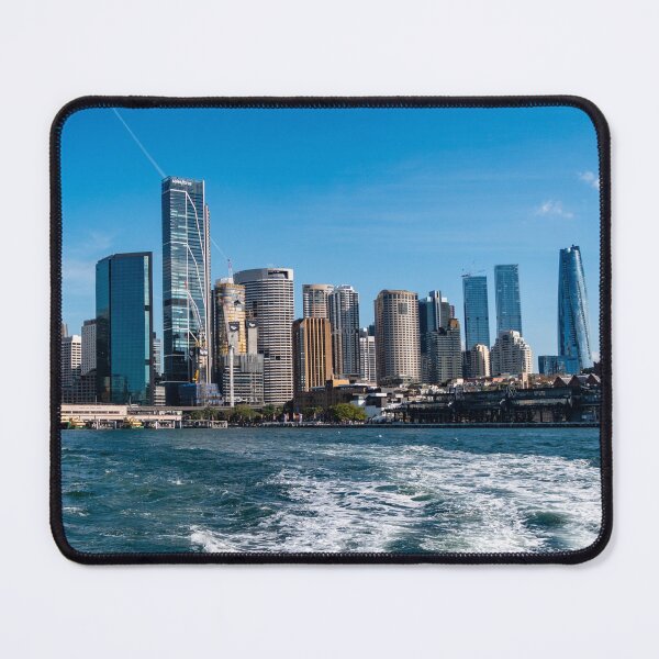 Item preview, Leaving Circular Quay - Sydney Harbour | Iconic Ferry Perspective Art designed and sold by Ross.A.Campbell.
