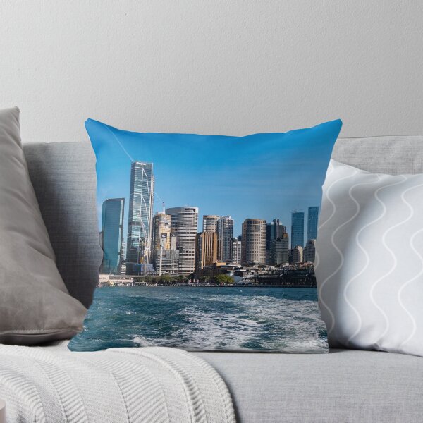 Item preview, Leaving Circular Quay - Sydney Harbour | Iconic Ferry Perspective Art designed and sold by Ross.A.Campbell.