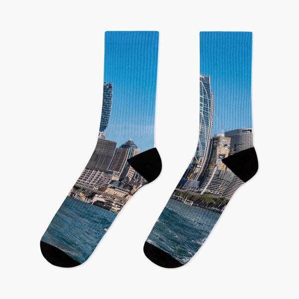 Item preview, Leaving Circular Quay - Sydney Harbour | Iconic Ferry Perspective Art designed and sold by Ross.A.Campbell.