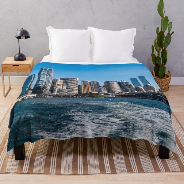 Item preview, Leaving Circular Quay - Sydney Harbour | Iconic Ferry Perspective Art designed and sold by Ross.A.Campbell.