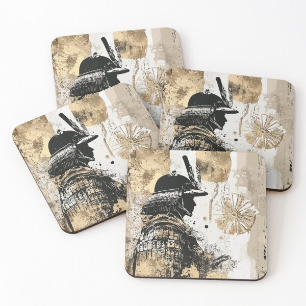 Item preview, Abstract Samurai Portrait designed and sold by Fabrikola.