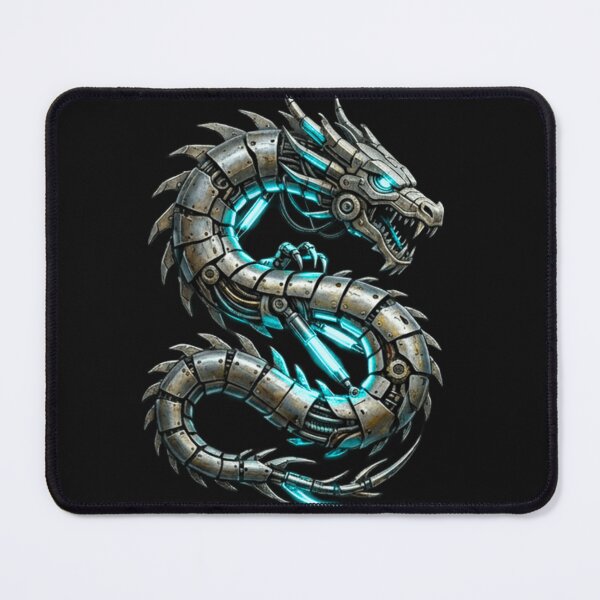 Item preview, TOCOCLAWS Mecha Wyrm - Cybernetic Steel Dragon designed and sold by TOCOCLAWS.