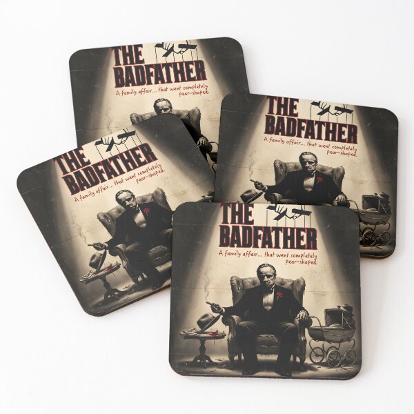 Item preview, The Badfather Short poster  / The Godfather designed and sold by Jandedan.