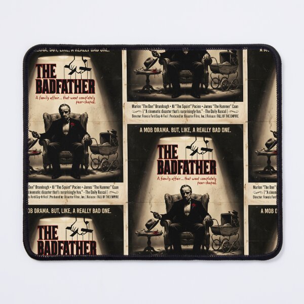 Item preview, The Badfather Short poster  / The Godfather designed and sold by Jandedan.