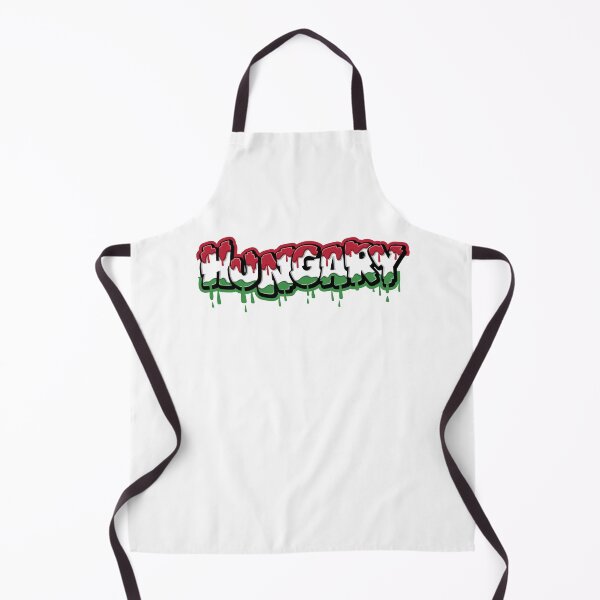 Item preview, Hungary Dripping Flag Colors – Modern Magyar Graffiti Text Design designed and sold by EmeraldeaDesign.