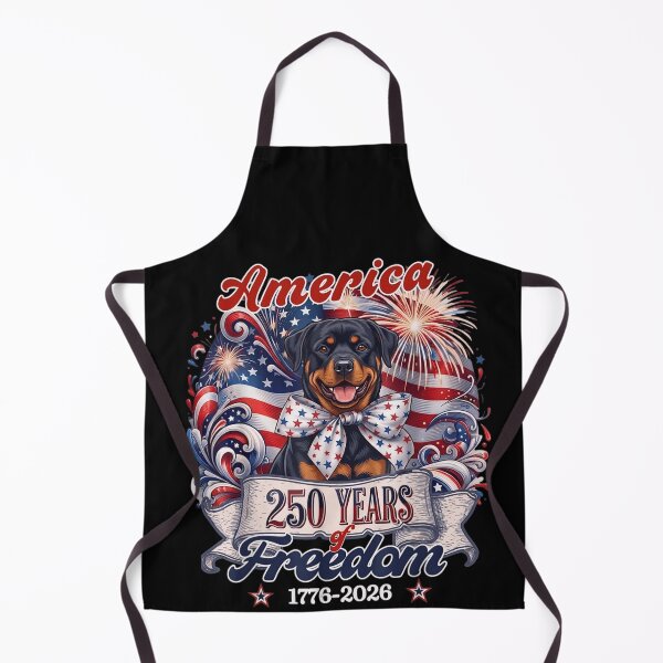 Item preview, America 250 Years Of Freedom 1776-2026 Rottweiler Dog Patriotic United States Independence Day designed and sold by GrumpySableye.