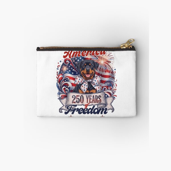 Item preview, America 250 Years Of Freedom 1776-2026 Rottweiler Dog Patriotic United States Independence Day designed and sold by GrumpySableye.