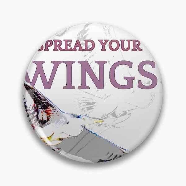 Item preview, Spread Your Wings – Flying Bird Art – Inspirational Wildlife Design designed and sold by ChiaraPagani.