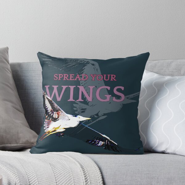 Item preview, Spread Your Wings – Flying Bird Art – Inspirational Wildlife Design designed and sold by ChiaraPagani.