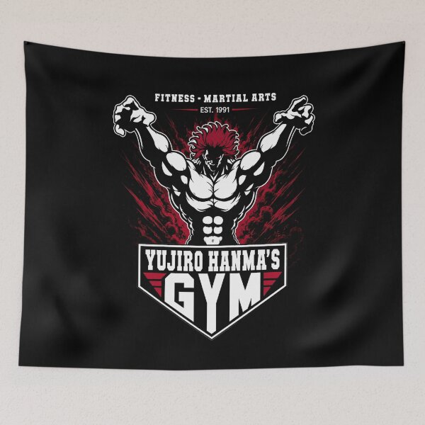 Item preview, Yujiro Hanma - Fitness - Martial Arts designed and sold by thedarkfantasy.