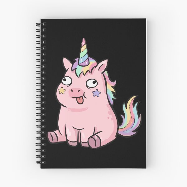 Item preview, Dorky Rose-Hued Mythical Equine designed and sold by Emegan Print Art.