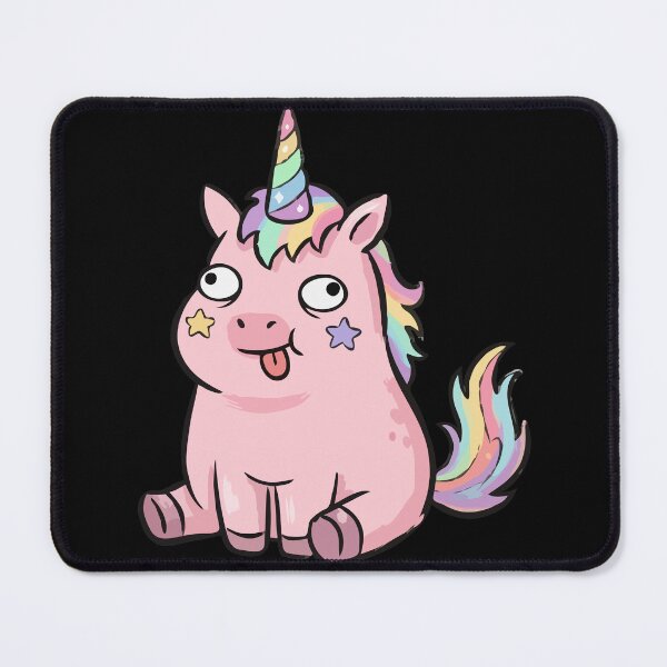 Item preview, Dorky Rose-Hued Mythical Equine designed and sold by Emegan Print Art.