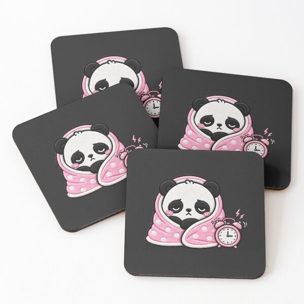 Item preview, Oversleep Panda Embroidery Patch Cute Kawaii designed and sold by ColorSplash123.