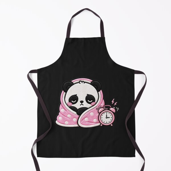 Item preview, Oversleep Panda Embroidery Patch Cute Kawaii designed and sold by ColorSplash123.