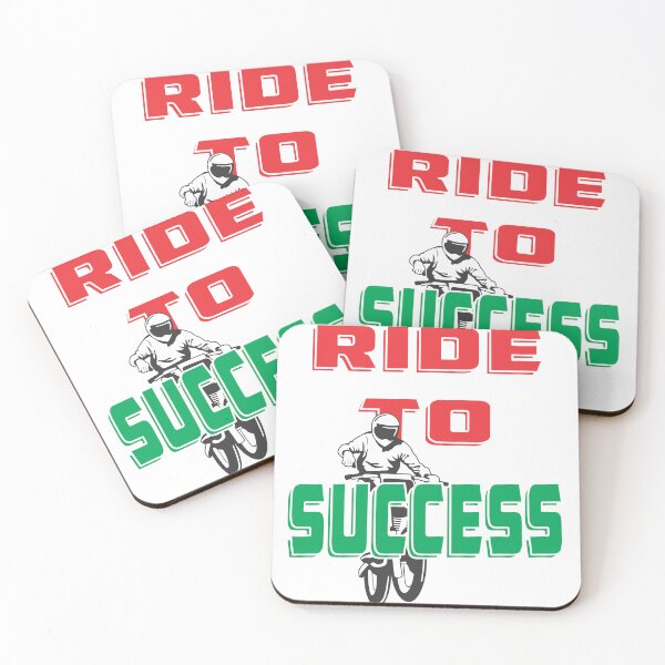Item preview, Ride to Success Momentum Journey Vehicle Typography Design designed and sold by Bamimu Merch.