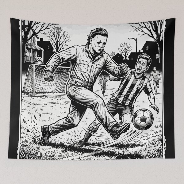 Item preview, Michael Myers Soccer Mashup designed and sold by Brexmore3.