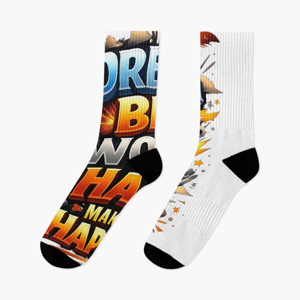 Item preview, Dream big work hard make it happen designed and sold by MagicTeeVibeArt.