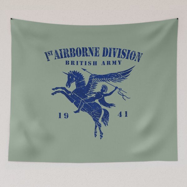 Item preview, 1st Airborne Division Vintage Blue designed and sold by Lidra Zehcnas.