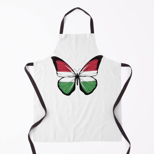 Item preview, Hungarian Flag Butterfly – Magyar Colors Patriotic Butterfly Design designed and sold by EmeraldeaDesign.