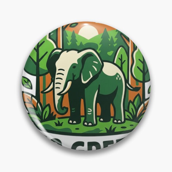 Item preview, Go Green Elephant Shirt Nature Lover Gift Environmental Wildlife Conservation Eco Tee designed and sold by Sky-bully.