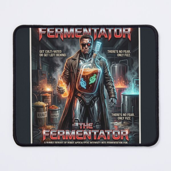 Item preview, The Fermentator / The Terminator poster designed and sold by Jandedan.