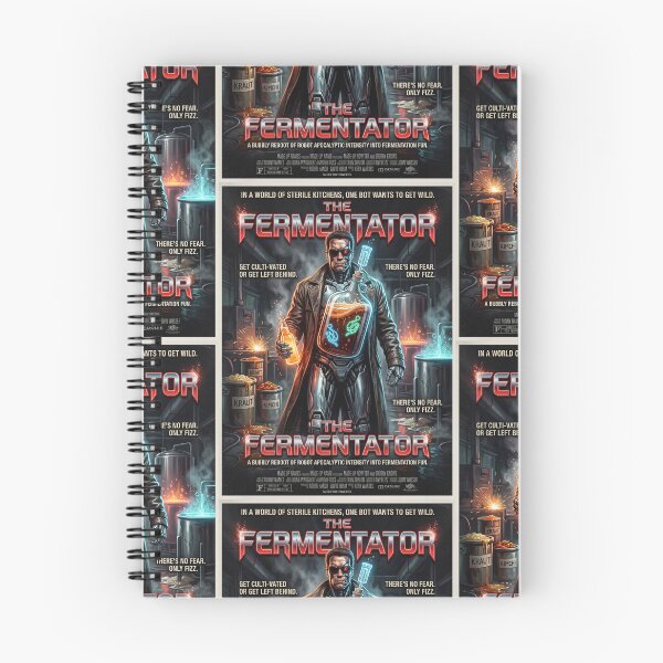 Item preview, The Fermentator / The Terminator poster designed and sold by Jandedan.