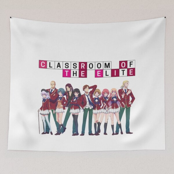 Item preview, Classroom of the Elite All Main Characters Anime Group Art designed and sold by AMS.
